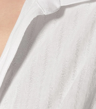 Shop Jacquemus La Chemise Bahia Shirt In White