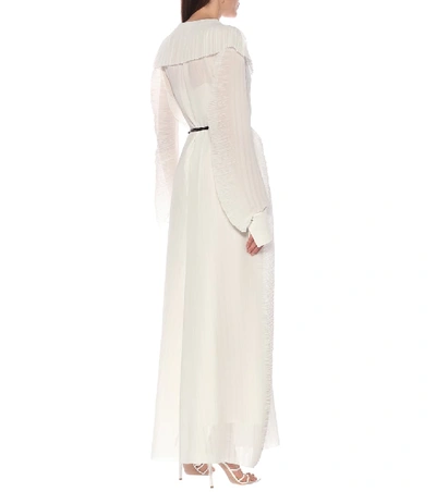 Shop The Row Hania Georgette Maxi Dress In White