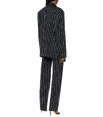 Shop Vetements Stretch-twill Blazer In Black