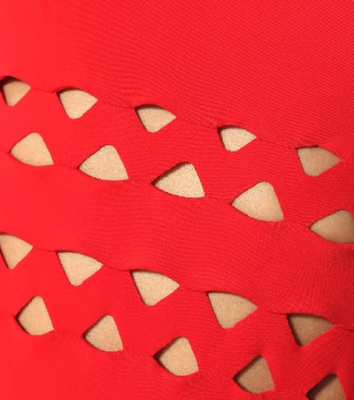 Shop Karla Colletto Zelda Swimsuit In Red