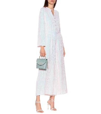 Shop Temperley London Constellation Sequined Jumpsuit In Multicoloured