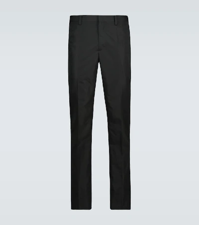 Shop Undercover Slim-fit Technical Fabric Pants In Black