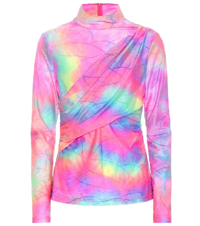 Shop Sies Marjan Tie-dye Top In Multicoloured