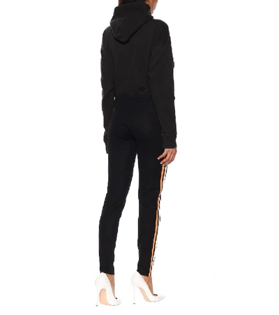 Shop Isabel Marant Étoile Dario Tapered Jersey Trackpants In Black