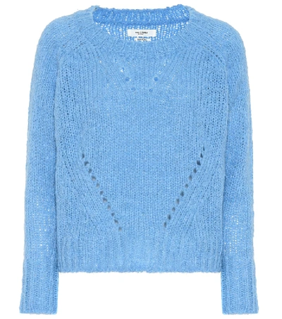 Shop Isabel Marant Étoile Shields Alpaca-blend Sweater In Blue