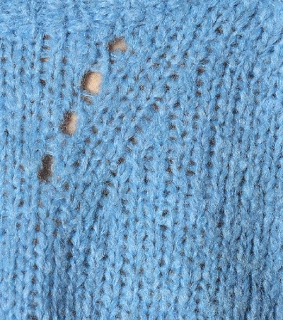 Shop Isabel Marant Étoile Shields Alpaca-blend Sweater In Blue