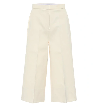 Shop Joseph Toy Cotton-sateen Culottes In White