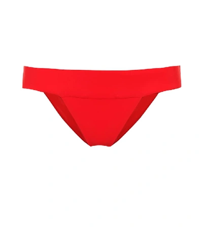 Shop Alexandra Miro Lola Tanga Bikini Bottoms In Red