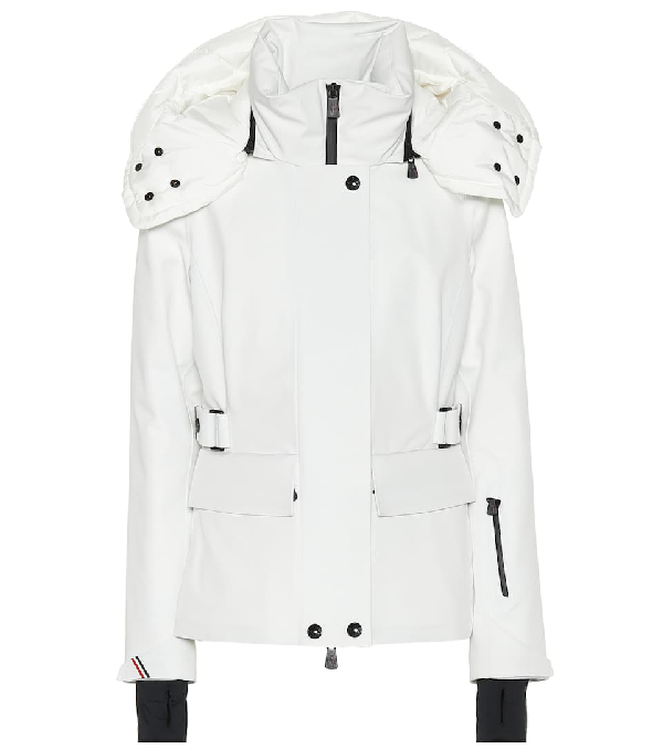 white moncler jacket