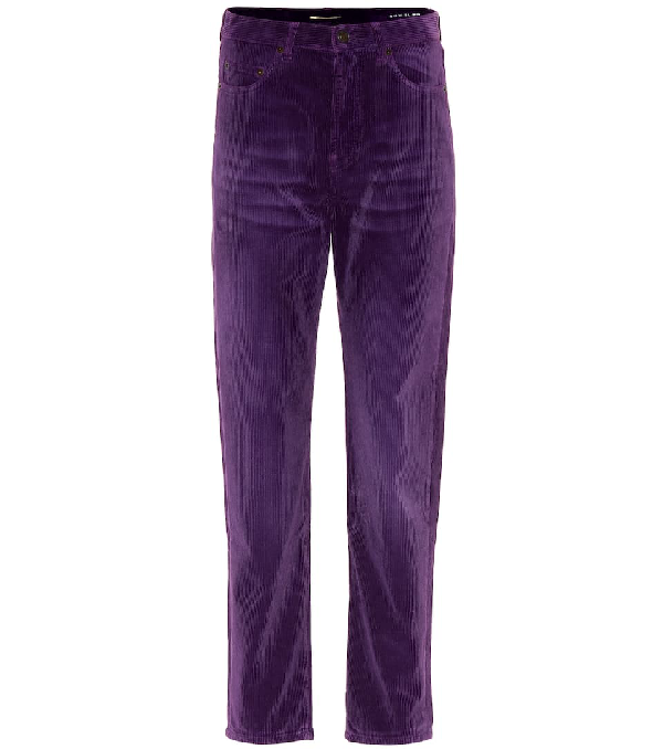 purple corduroy pants mens