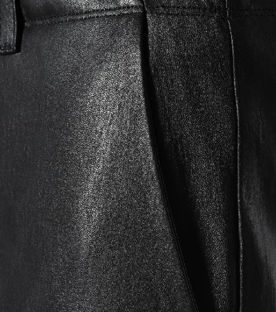 Shop Stouls Oswald Leather Pants In Black