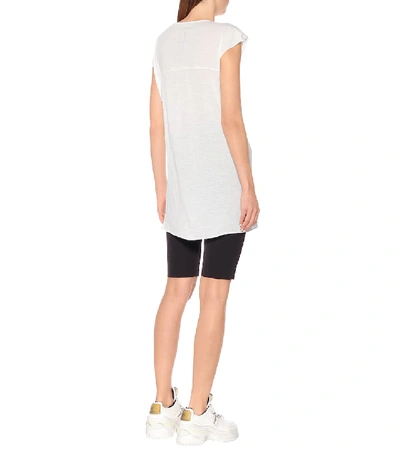 Shop Rick Owens Cotton-jersey Top In White