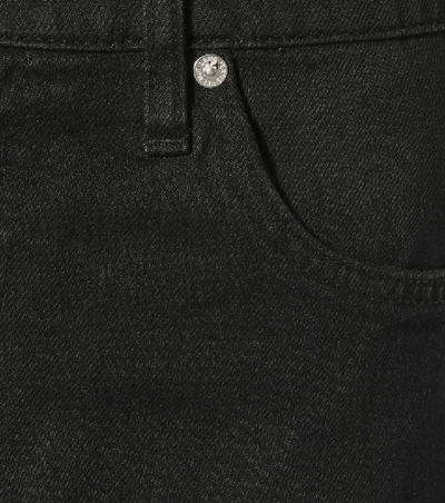 Helmut Lang Femme High-rise Straight Jeans In Black