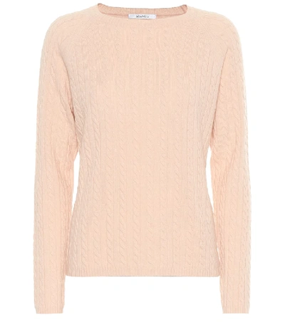 Shop Max Mara Fleur Cashmere Sweater In Pink