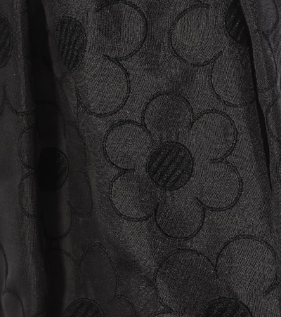 Shop Moncler Genius 4 Moncler Simone Rocha Silk Skirt In Black