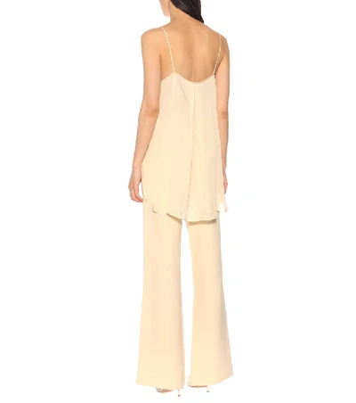 Shop Arje Ana Silk Camisole In White