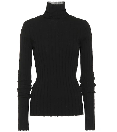 Shop Petar Petrov Karen Merino Wool Sweater In Black