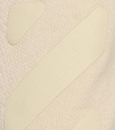 Shop Off-white Cotton Sweatpants In Beige