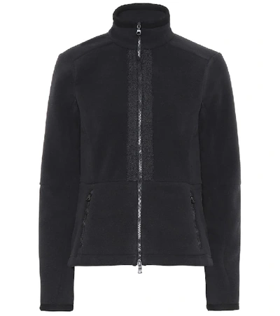 Shop Erin Snow Freja Fleece Jacket In Black