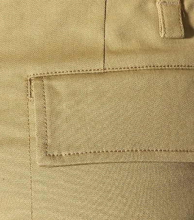 Shop Chloé Cotton Pants In Beige