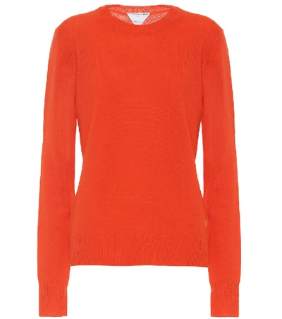 Bottega Veneta Orange Cashmere Sweater ModeSens