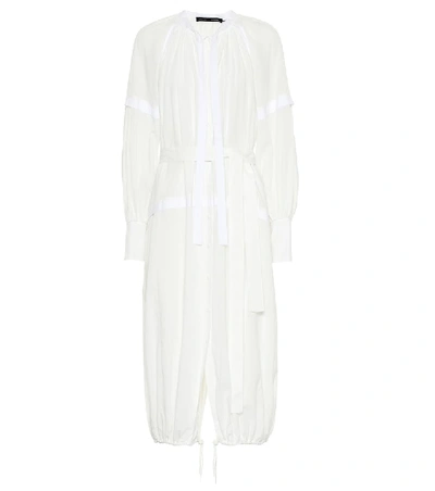 Shop Proenza Schouler Cotton Midi Dress In White