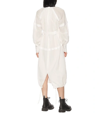 Shop Proenza Schouler Cotton Midi Dress In White