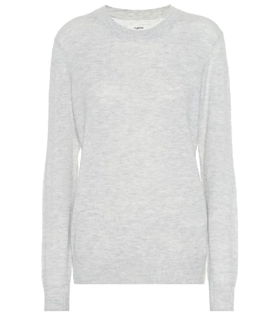 Shop Isabel Marant Étoile Blizzy Alpaca And Wool-blend Sweater In Grey