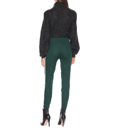 Shop Isabel Marant Étoile Docia Trackpants In Green