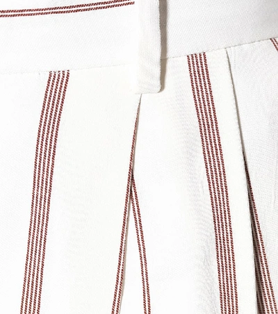 Shop Joseph Linn Striped Pants In White