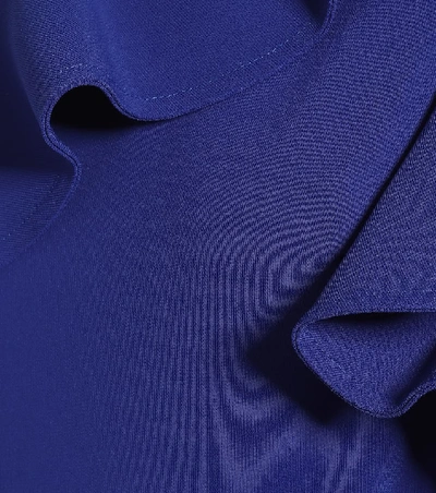 Shop Elie Saab One-shoulder Jumpsuit In Blue