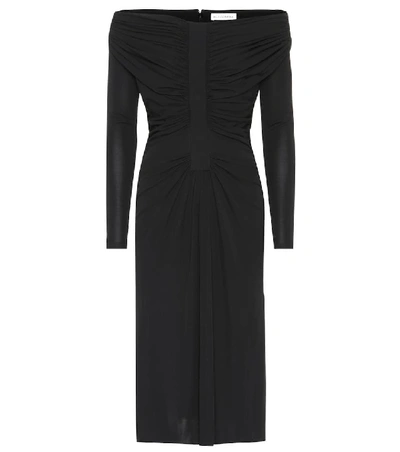 Shop Altuzarra Imogene Long-sleeved Dress In Black