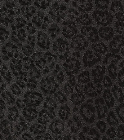 Shop Racil Bettina Leopard-jacquard Camisole In Black