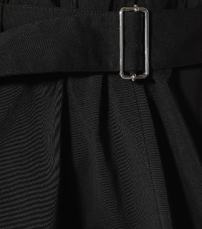 Shop Jw Anderson Drawstring Miniskirt In Black