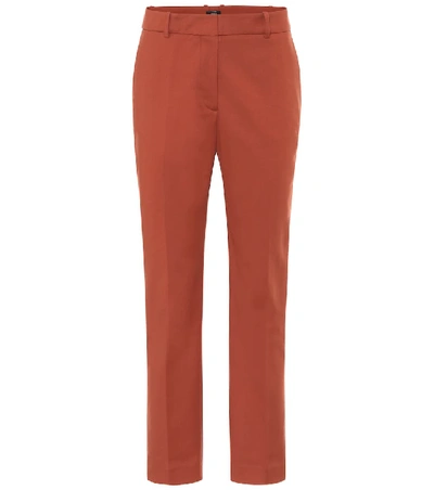 Shop Joseph Coleman Cotton-blend Pants In Red