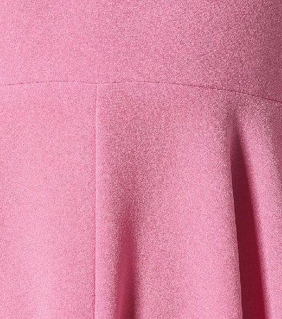 Shop Roksanda Ayres Crêpe Midi Dress In Pink