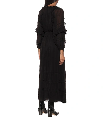 Shop Isabel Marant Étoile Justine Maxi Dress In Black