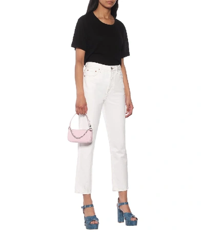 Shop Grlfrnd Helena High-rise Straight Jeans In White