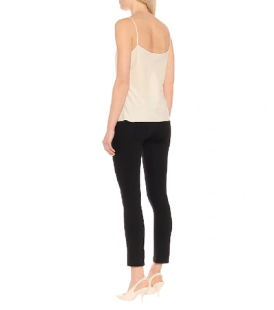 Shop The Row Biggins Stretch-crêpe Camisole In White