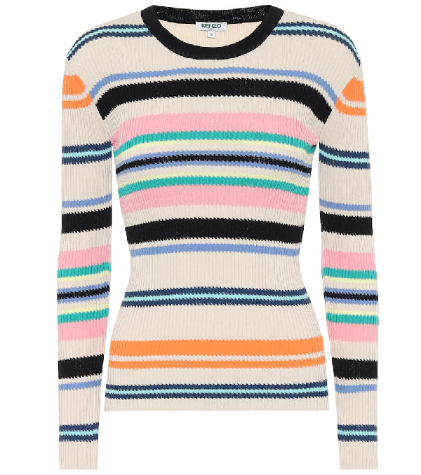kenzo striped sweater