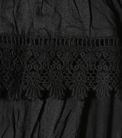 Shop Melissa Odabash Joy Embroidered Minidress In Black