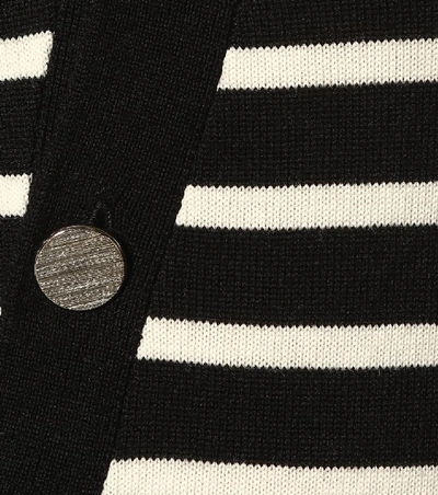 Shop Altuzarra Minamoto Striped Wool Sweater In Black