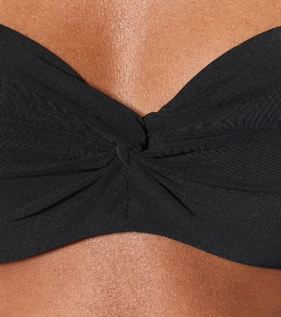 Shop Karla Colletto Basics Lingerie Bikini Top In Black