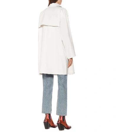 Shop Kassl Editions Original Coated Cotton Coat In White