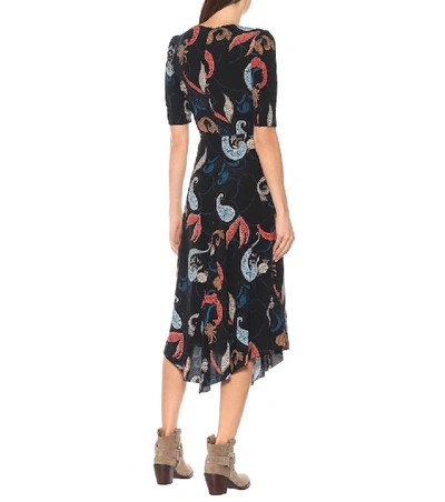 Shop See By Chloé Printed Midi Dress In Multicoloured