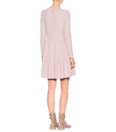 Shop See By Chloé Floral Lace Bib Dress In Pink