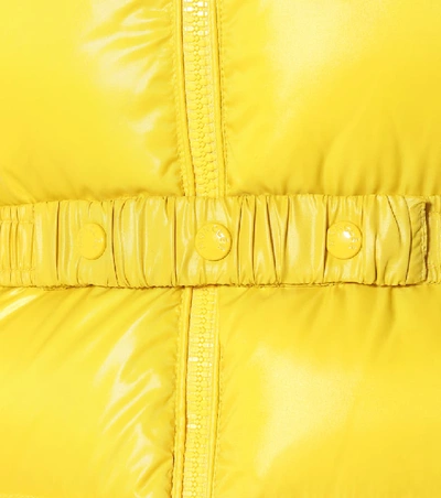 Shop Moncler Rhin Down Jacket In Yellow