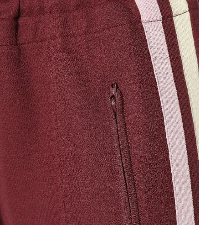 Shop Isabel Marant Étoile Dobbs Jersey Trackpants In Red