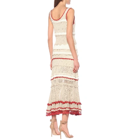 Shop Altuzarra Herrick Knit Maxi Dress In Beige