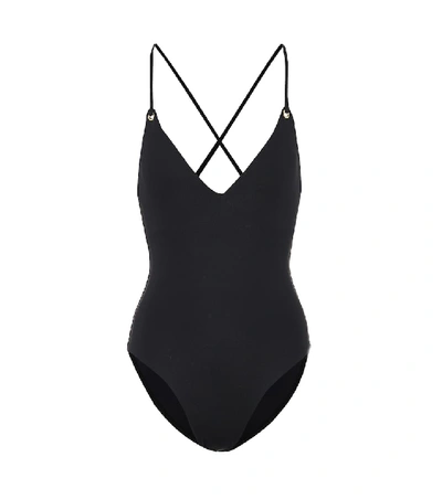 Shop Melissa Odabash Catalina Swimsuit In Black